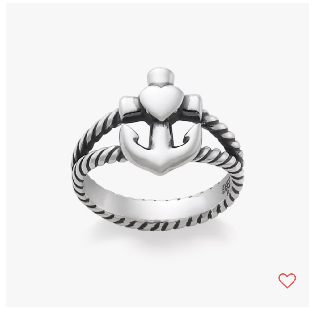 Faith, hope and love twisted ring